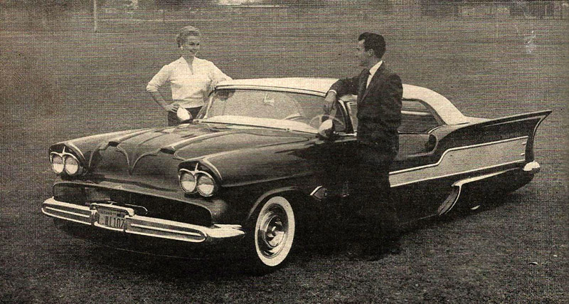 1955 Chevrolet - The Aztec - Bill Carr's 1955 Chevrolet - George & Sam Barris Bill-c10