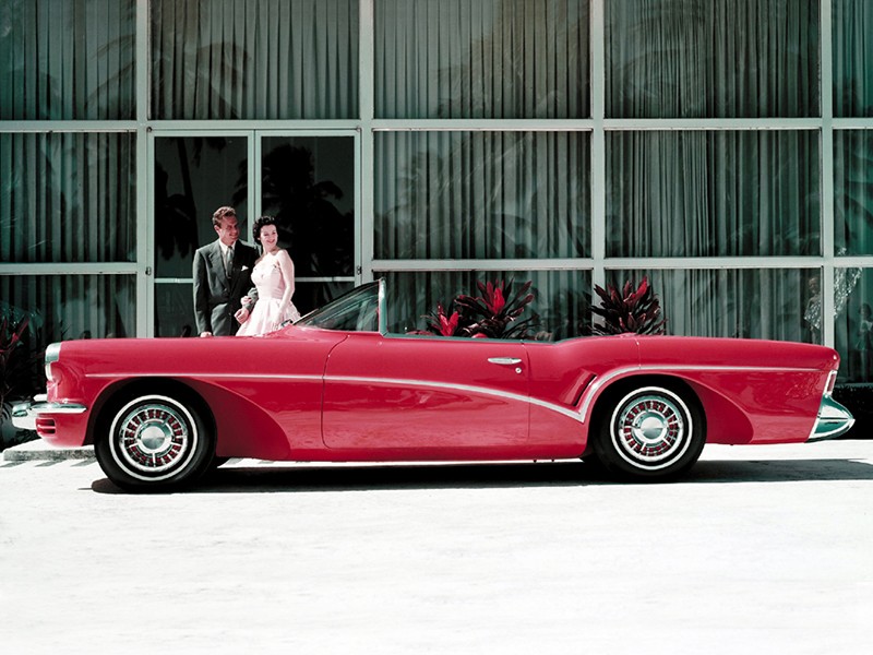 Buick Wildcat 3 -  dream car - concept car - 1955  Buick_11