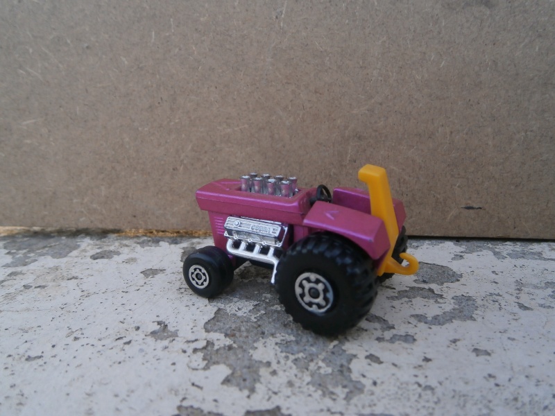 Mod tractor - Tracteur dragster - tractor pulling - Matchbox Superfast P6240070