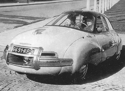 The Panhard Dynavia concept, 1948 Panhar13