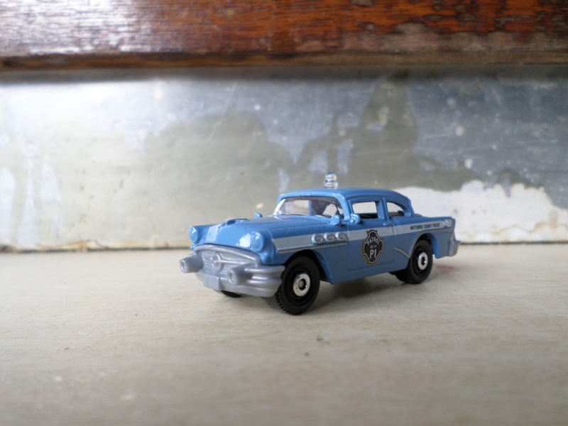 Buick 1956 Police car - Matchbox Sam_0226