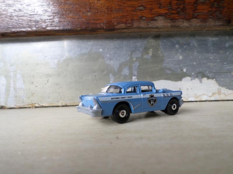 Buick 1956 Police car - Matchbox Sam_0227