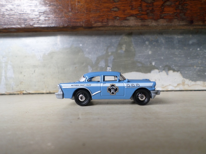 Buick 1956 Police car - Matchbox Sam_0228