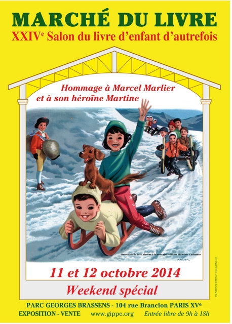 Salon du livre d'enfant - Paris 11 et 12 octobre 2014 expo Marcel Marlier 1-mart10