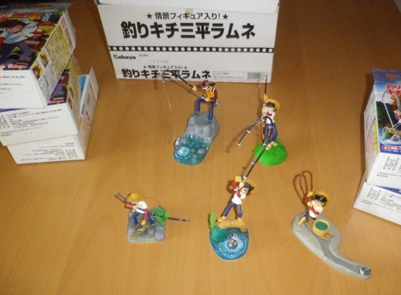 SAMPEI - 5 FIGURES - TSURIKICHI GASHAPON 0316
