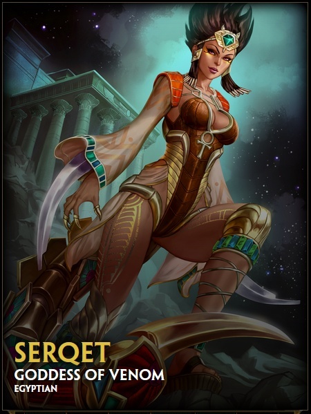 SMITE (MOBA) Serqet10