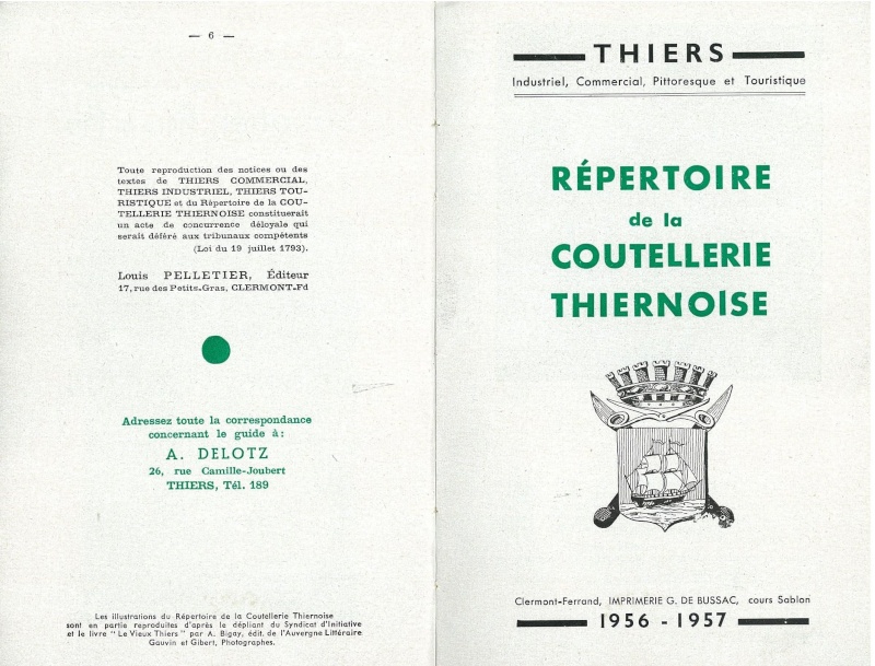 répertoire 1957 Doc19310