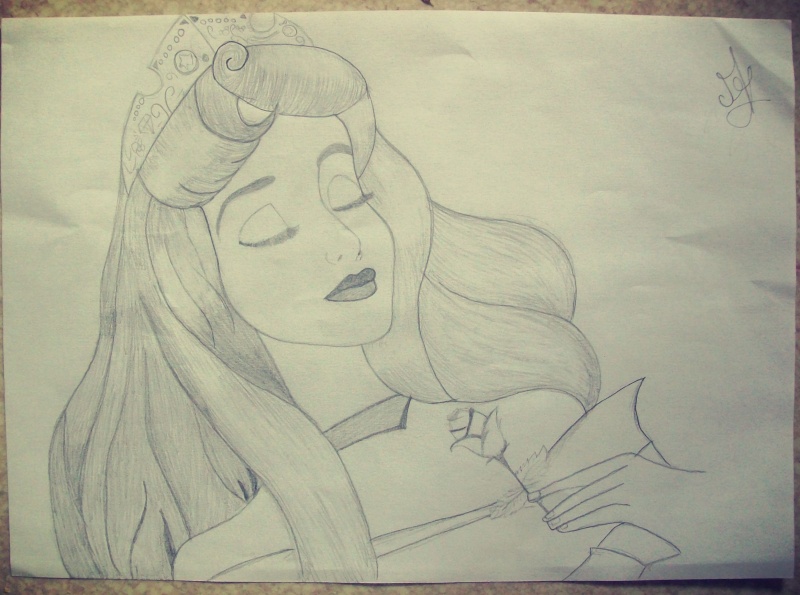 To draw disney is magical ♥ Meli-Mouse Aurora10