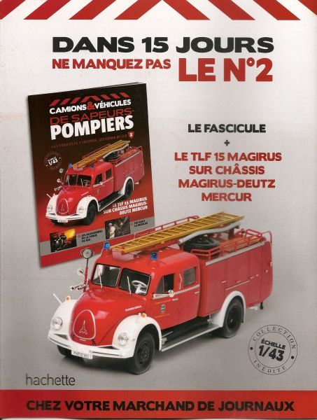 Collection pompier Hachette Tlf15_10