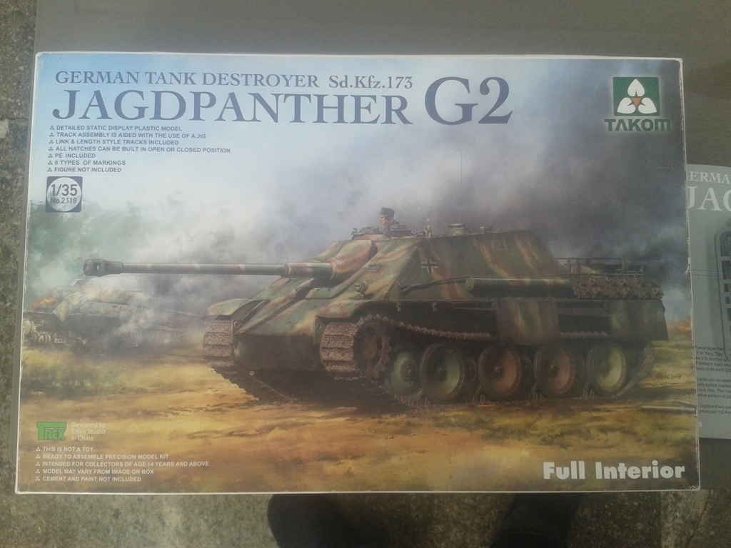 Jagpanther G2 Full interior Takom 1/35 00119