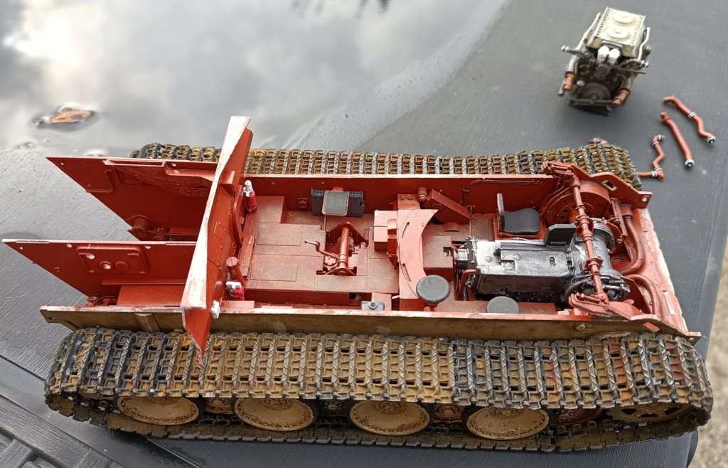 Jagpanther G2 Full interior Takom 1/35 Jadg212