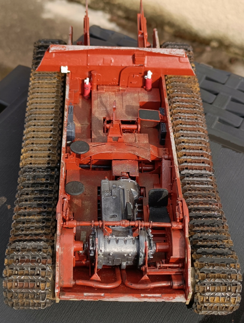 Jagpanther G2 Full interior Takom 1/35 Jagd511