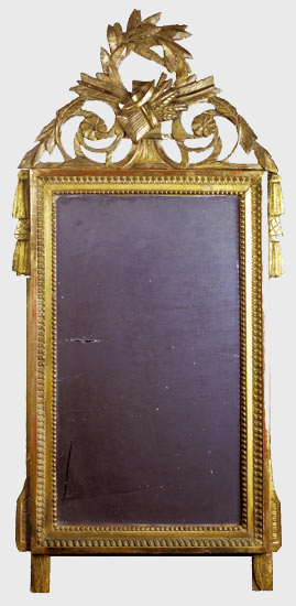 Petit miroir Louis XVI Miroir10