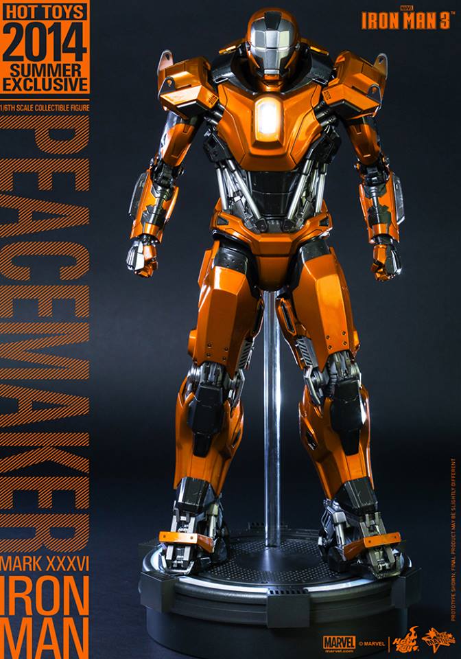 IRON MAN 3 - MARK XXXVI  "PEACEMAKER" (MMS258) 10639610