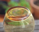 Amber Glass/Crystal with controlled bubble. Img_0816