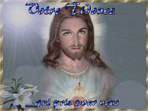 Réveillons nous et prions avec notre Jésus et votre Tidouce qui vous fait des gros bisous Votre_17