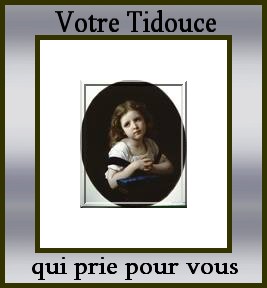 Prions ensemble Sainte Thérèse de l'Enfant Jésus, avec votre Tidouce qui vous fait des gros bisous ... Votret10