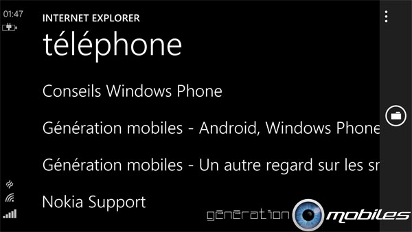 [Synchronisation des favoris] entre Windows Phone 8.1 et Windows 8.1 [Vidéo] Synchr10
