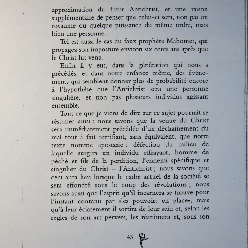Cardinal John Henry Newman : Pour la première fois en français les Quatre Sermons sur l'Antichrist ! - Page 6 Img_0026