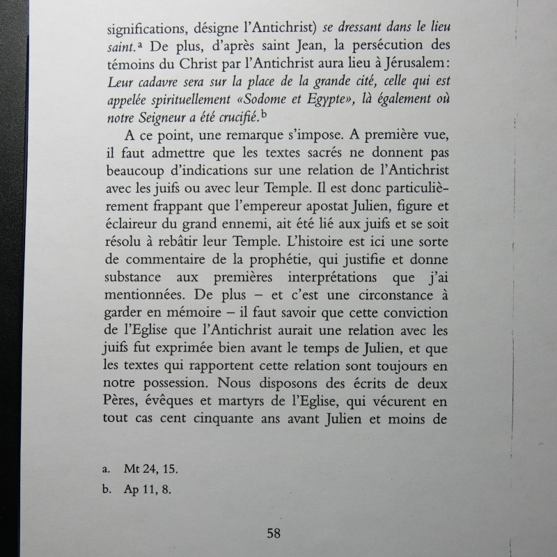 Cardinal John Henry Newman : Pour la première fois en français les Quatre Sermons sur l'Antichrist ! - Page 9 Img_0049