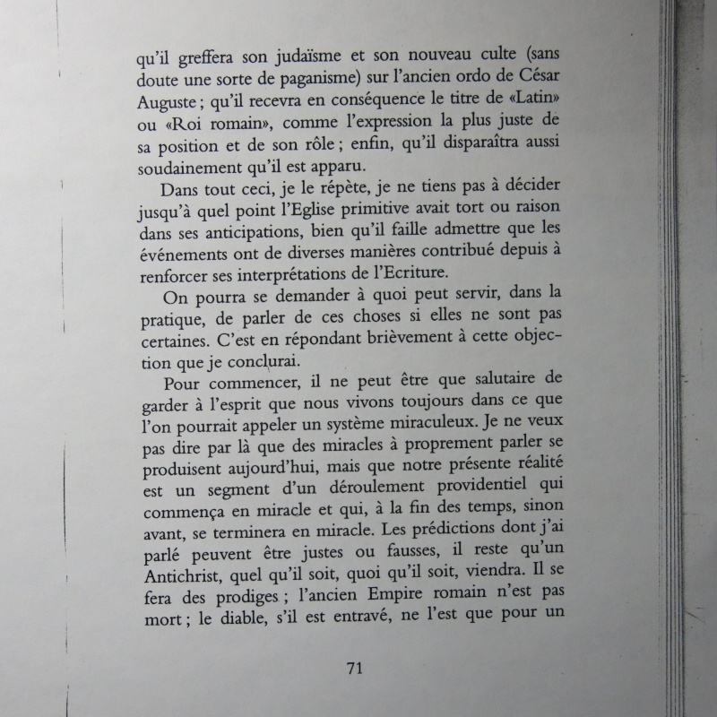 Cardinal John Henry Newman : Pour la première fois en français les Quatre Sermons sur l'Antichrist ! - Page 10 Img_0120