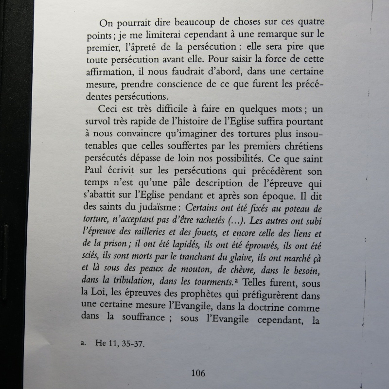 Cardinal John Henry Newman : Pour la première fois en français les Quatre Sermons sur l'Antichrist ! - Page 14 Img_0159