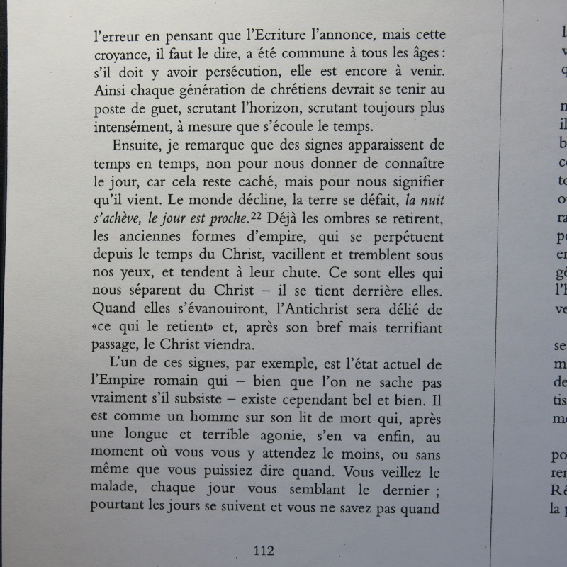 Cardinal John Henry Newman : Pour la première fois en français les Quatre Sermons sur l'Antichrist ! - Page 15 Img_0165