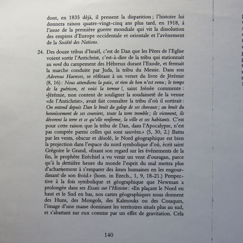 Cardinal John Henry Newman : Pour la première fois en français les Quatre Sermons sur l'Antichrist ! - Page 16 Img_0173