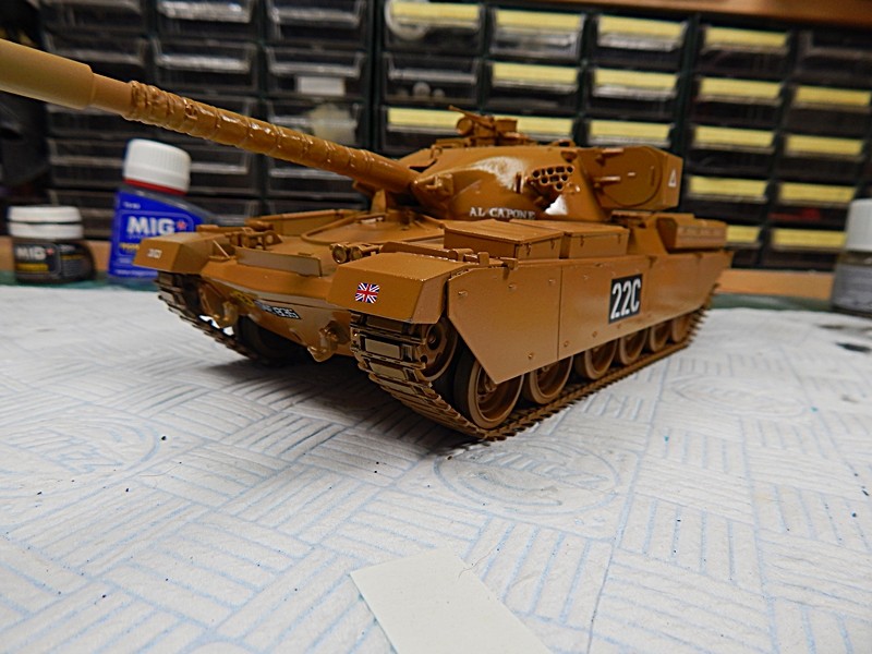 1/35 Tamiya Chieftan Tank Mk.5 Dscn1515