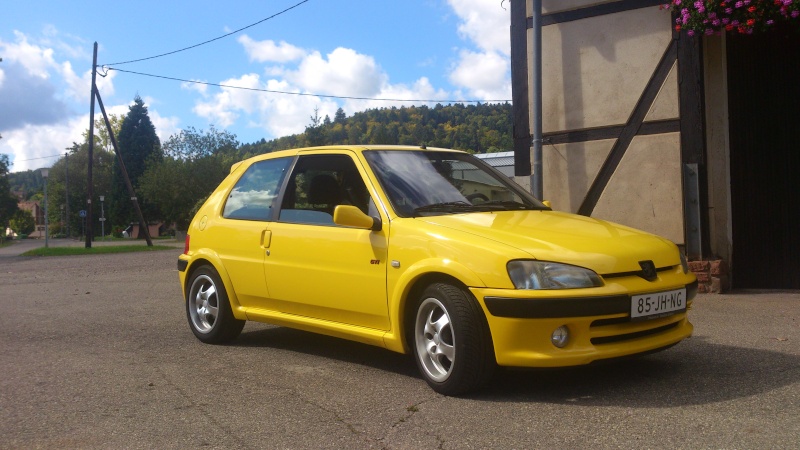 106ET | 106 GTI Jaune Genêt | Alsace (67) Clio Rs vendue ! De retour en 106 dans quelques jours ! :D  Dsc_0626