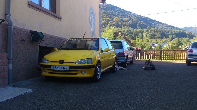 106ET | 106 GTI Jaune Genêt | Alsace (67) Clio Rs vendue ! De retour en 106 dans quelques jours ! :D  Dsc_0812