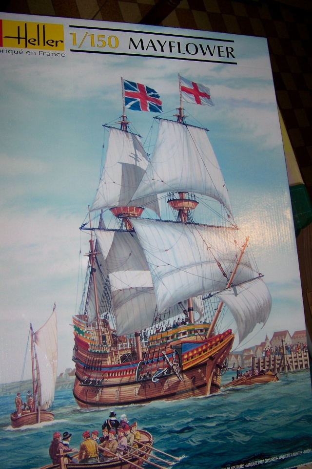 1/150 Mayflower "Heller"  (en fait 1/64) 100_8815