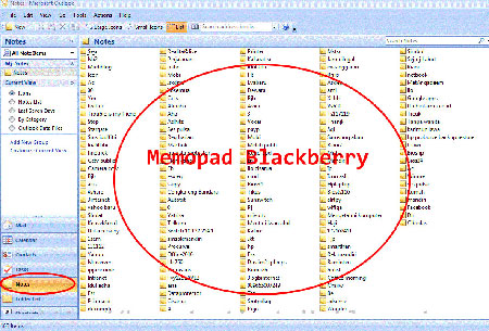 Cara Copy Memopad Blackberry Ke Komputer Memopa10