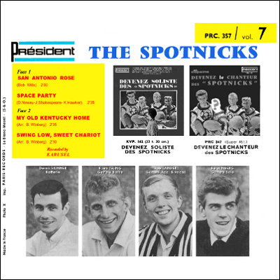 Ma collection privée The Spotnicks Ep_spo19