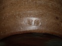 Leach St Ives Pottery L mark dots - Jeffrey Larkin P1012313