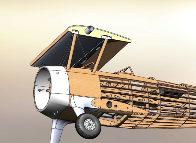 Stearman PT17 de 2m32 - Moteur radial UMS160cc  - Page 8 90_pt111