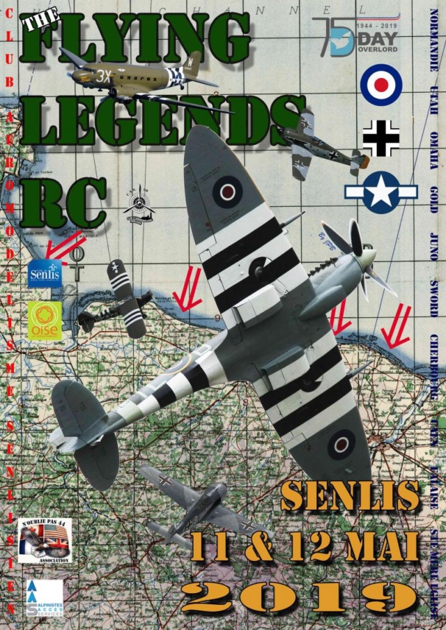 The Flying Legends Senlis 2019 Affich12