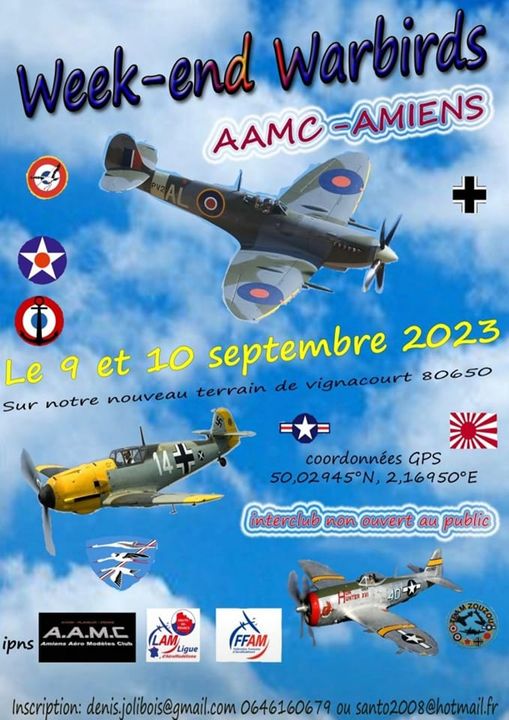 Rencontre Warbirds Amiens 9 et 10 Sept 2023 Rencon12