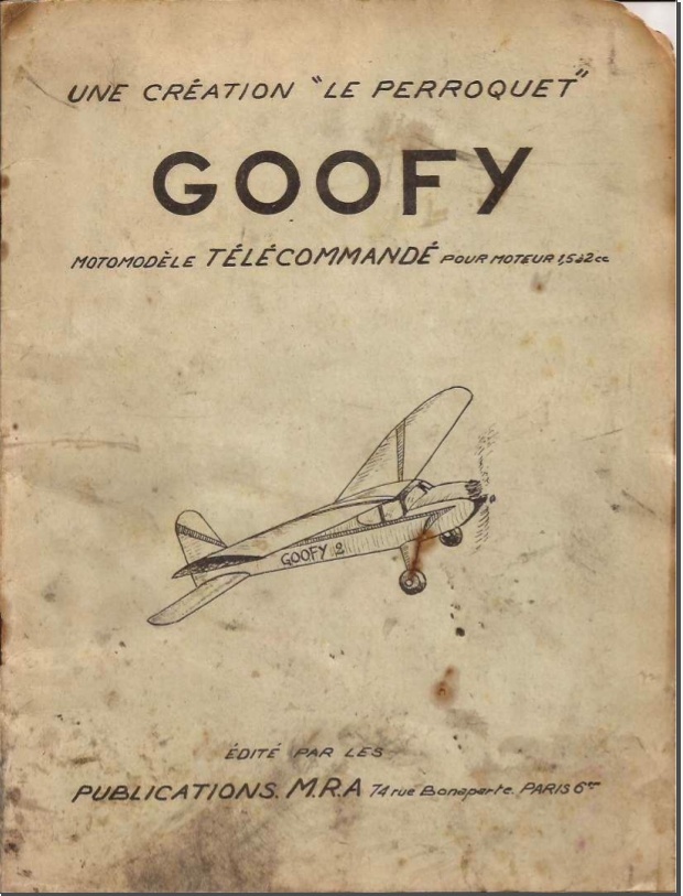 Les Avions radiocommandés de 1960 à 1972 Goofy110