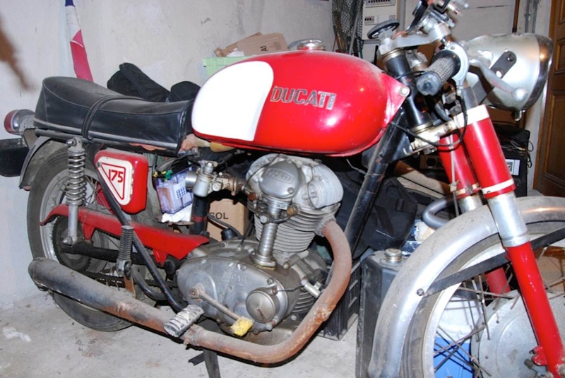j'ai commencé  175 ts ducati  1963 Ducati10