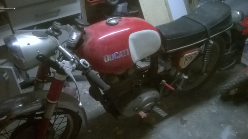 j'ai commencé  175 ts ducati  1963 Wp_20112