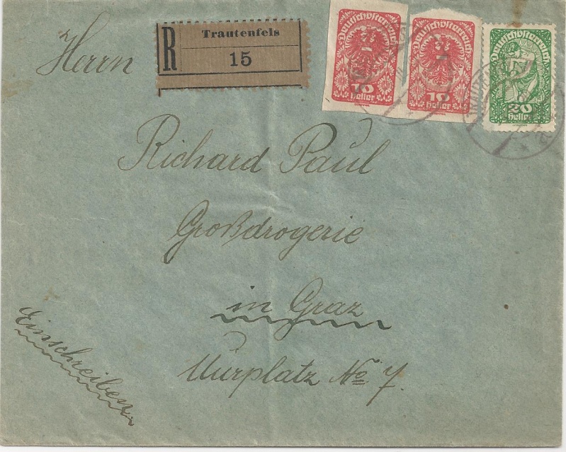  - Inflation in Österreich - Belege - 1918 bis 1925 - Seite 3 Bild146