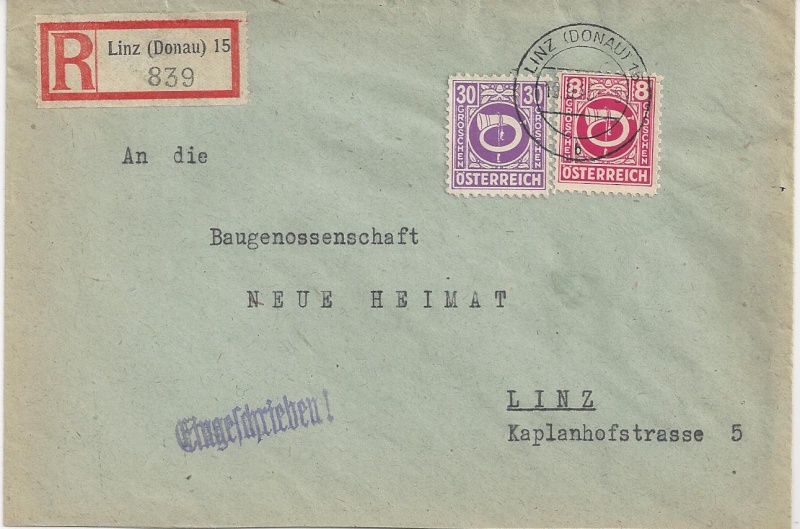 reich - Deutsches Reich - Belege aus September 1945 Bild_324