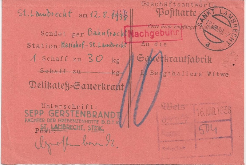 reich - Österreich im III. Reich (Ostmark) Belege - Seite 5 Bild_390