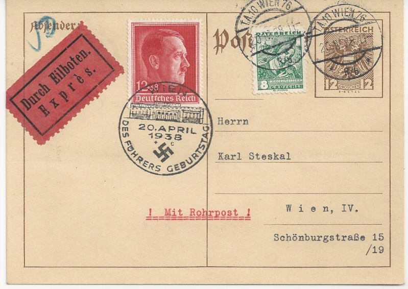 flugpost - Österreich im III. Reich (Ostmark) Belege - Seite 3 Bild_538