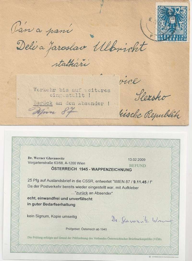 reich - Deutsches Reich - Belege aus November 1945 Bild_716