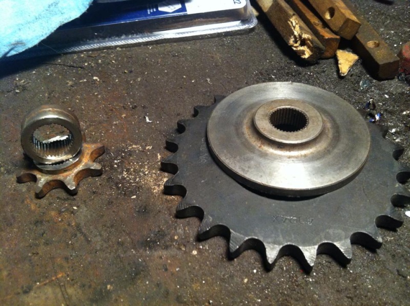 How To: Home-brew Peerless 700 Bigger Driver Sprocket  10426711