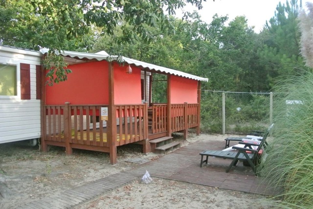 A vendre mobil-home 32 m2 sur camping à Soulac plage 10348510