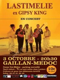 Concert Lastimelie le 3 Octobre 2014 à Gaillan Médoc 88099510
