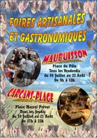 Foire Artisanale & Gastronomique le 15 Aout 2014 à Carcans Maubuisson Dc2aa210